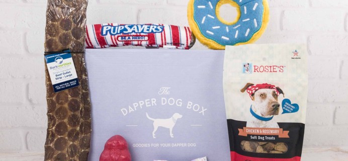 The Dapper Dog Box January 2018 Subscription Box Review + Coupon