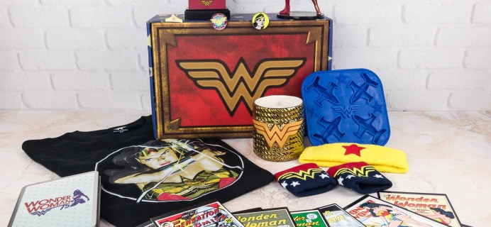 DC Comics World’s Finest: The Collection Winter 2017 Box Review – WONDERWOMAN!