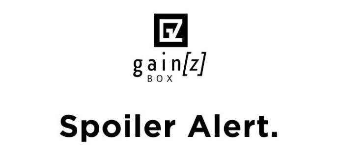 Gainz Box January 2018 Spoilers!
