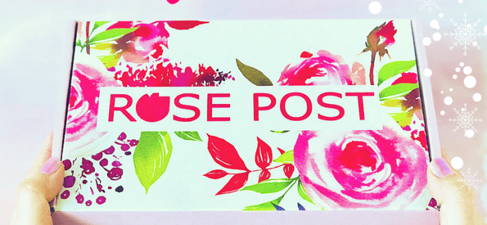 RosePost Winter 2018 Full Spoilers + Coupon!