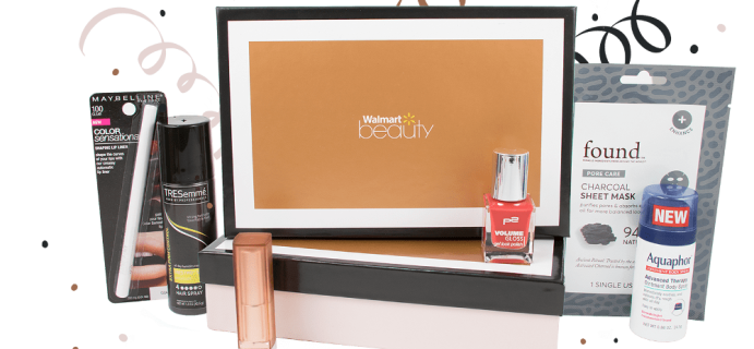 Walmart Beauty Box – Winter 2017-2018 Box Available Now!