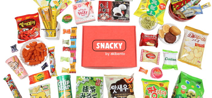 New Snacky Box from Akibento – January 2018 Spoilers + Coupon!