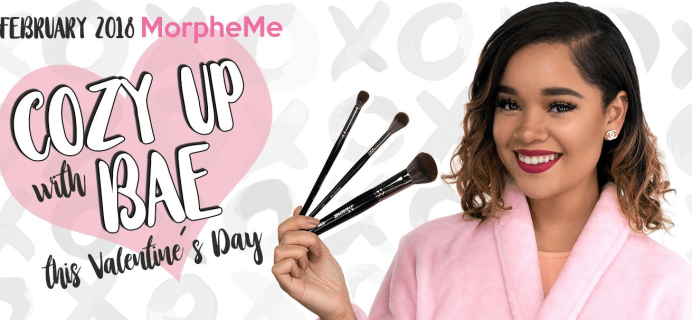 MorpheMe February 2018 Brush Club Full Spoilers + Coupon!