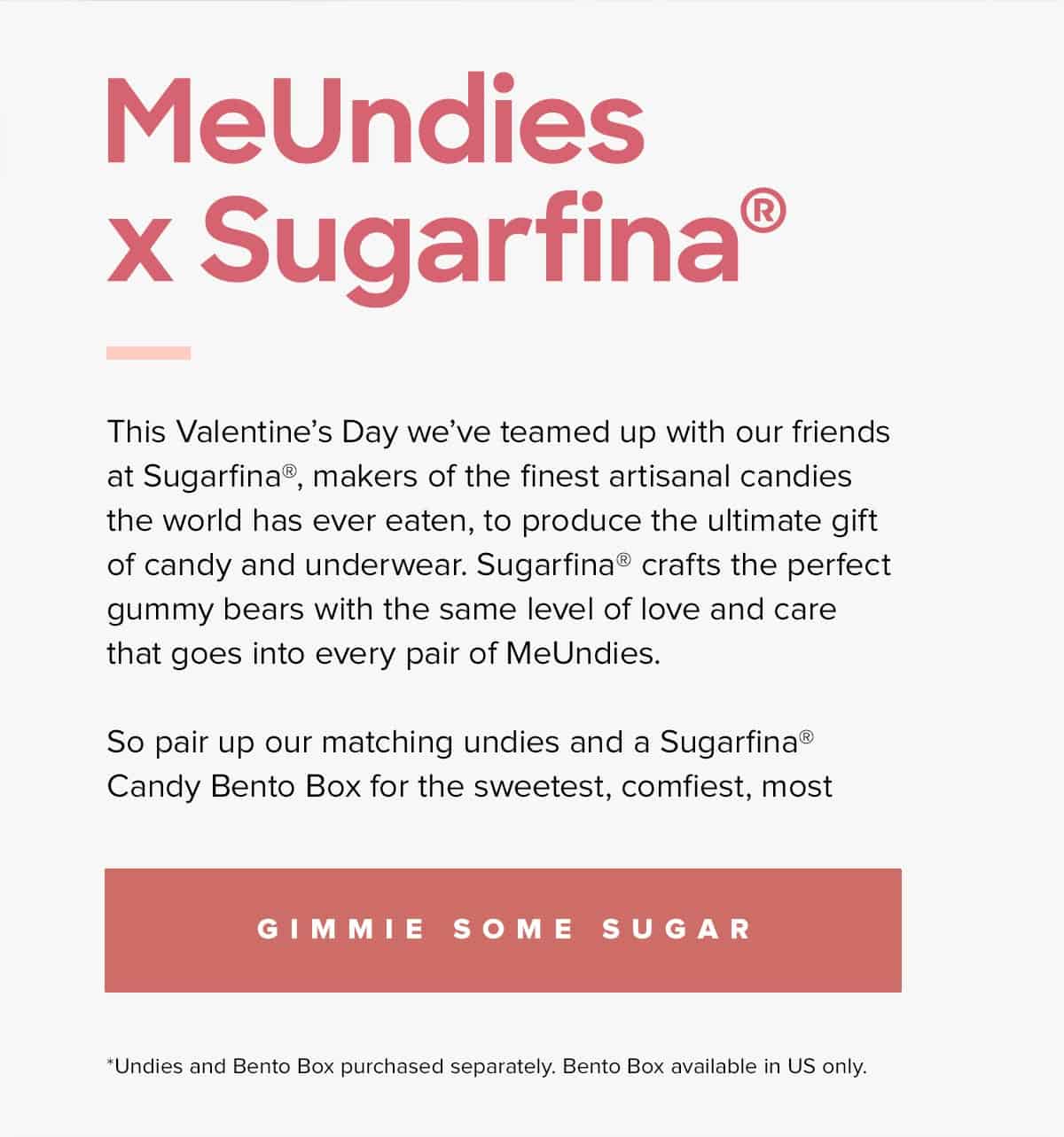 MeUndies x Sugarfina Limited Edition Candies Bento Box Available Now +  Coupon! - Hello Subscription