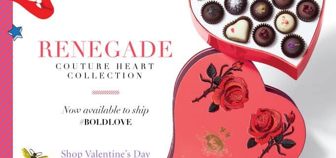 Vosges Haut Chocolat Renegade Couture Heart Collection Available Now!