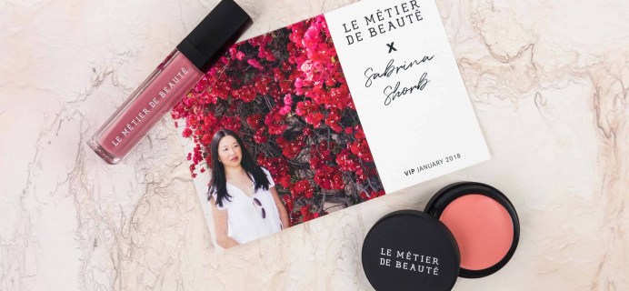 Le Métier de Beauté Beauty Vault VIP Subscription Box Review – December 2017