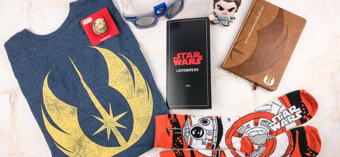 Loot Crate DX December 2017 Subscription Box Review & Coupon