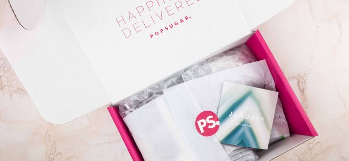 POPSUGAR Must Have Box January 2018 Review & Coupon
