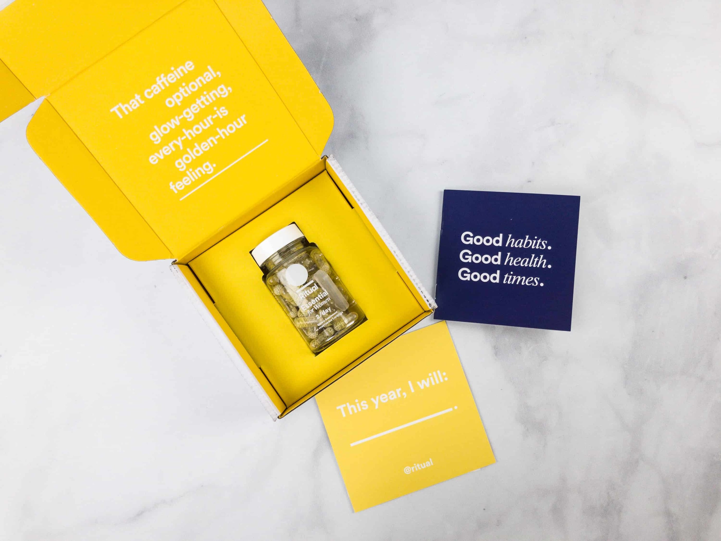 Ritual Vitamins Subscription Box Review Hello Subscription