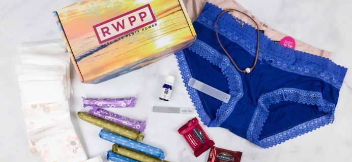 Rose War Panty Power January 2018 Subscription Box Review + Coupon