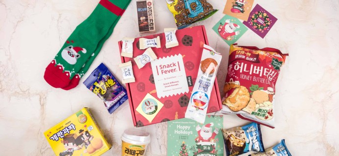 December 2017 Snack Fever Subscription Box Review + Coupon – Original Box