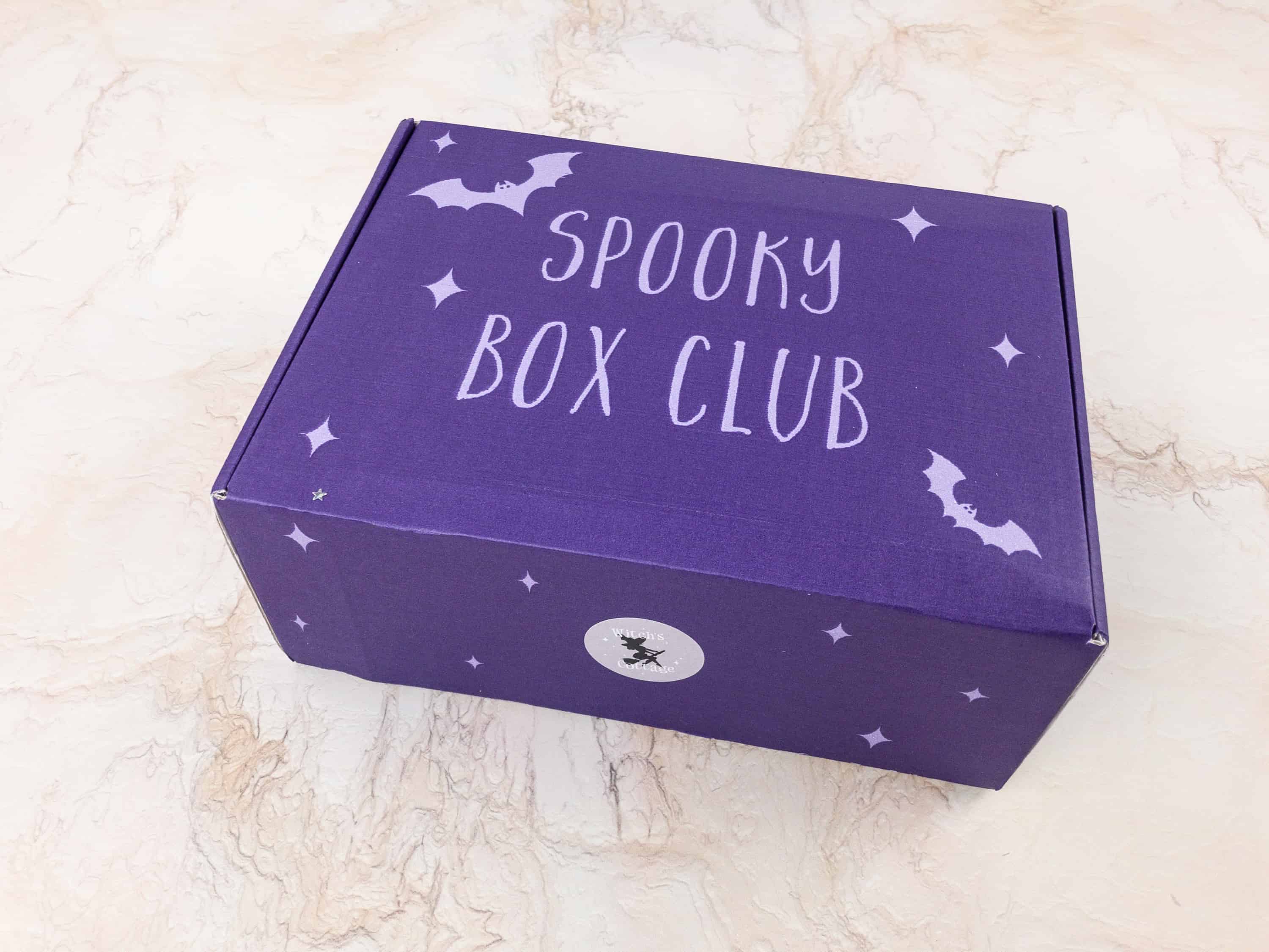 Spooky Box Club Subscription Box Review Witch's Cottage Hello