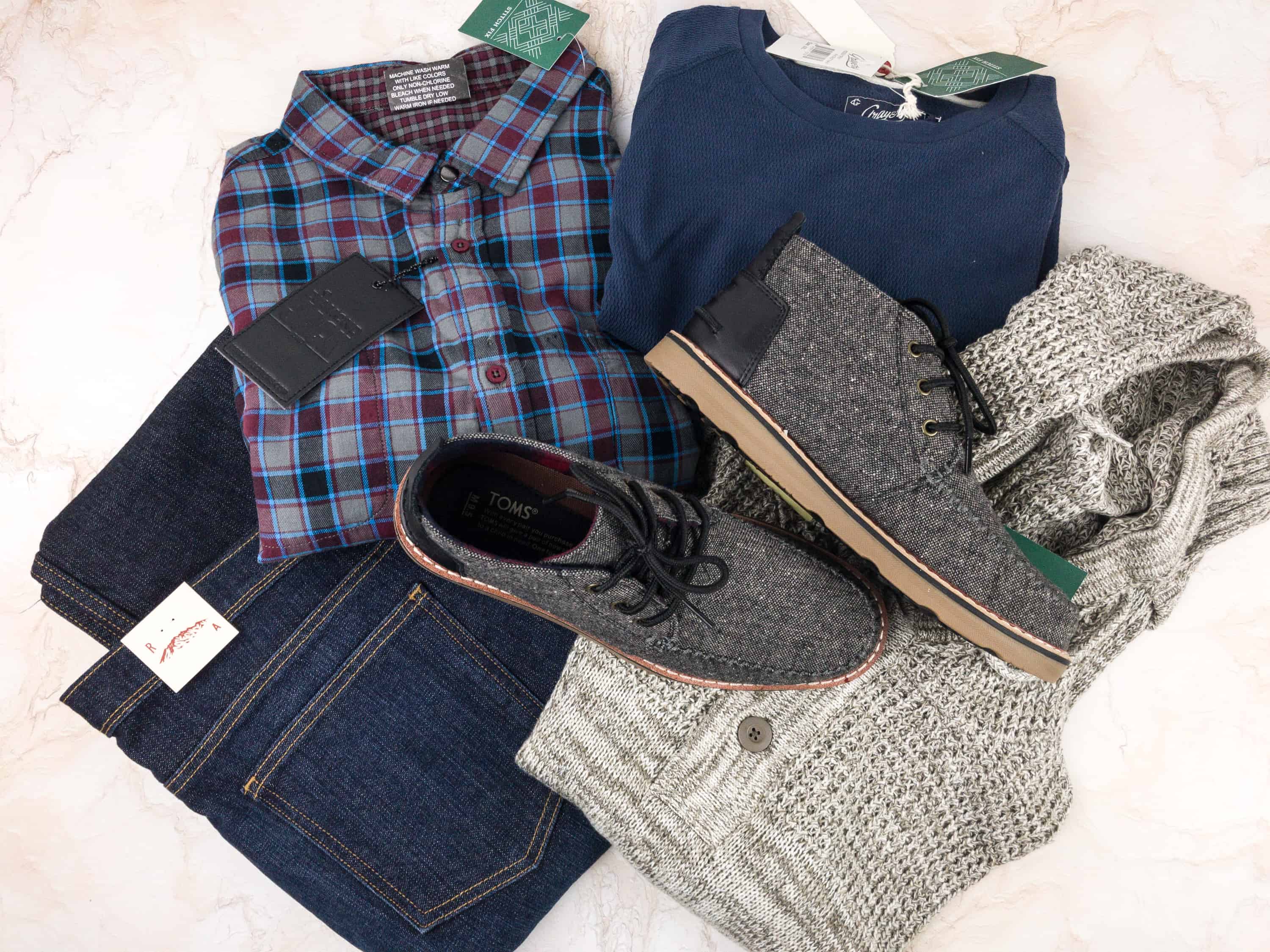 Stitch Fix Men January 2018 Review + Free Styling Fee! - hello subscription