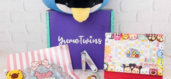 YumeTwins January 2018 Subscription Box Review + Coupon