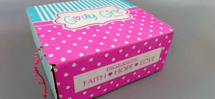 Godly Girlz Box Winter 2018 Subscription Box Review + Coupon