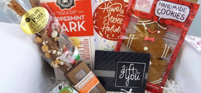 Sweets Gift Box December 2017 Subscription Box Review + Half Off First Box!