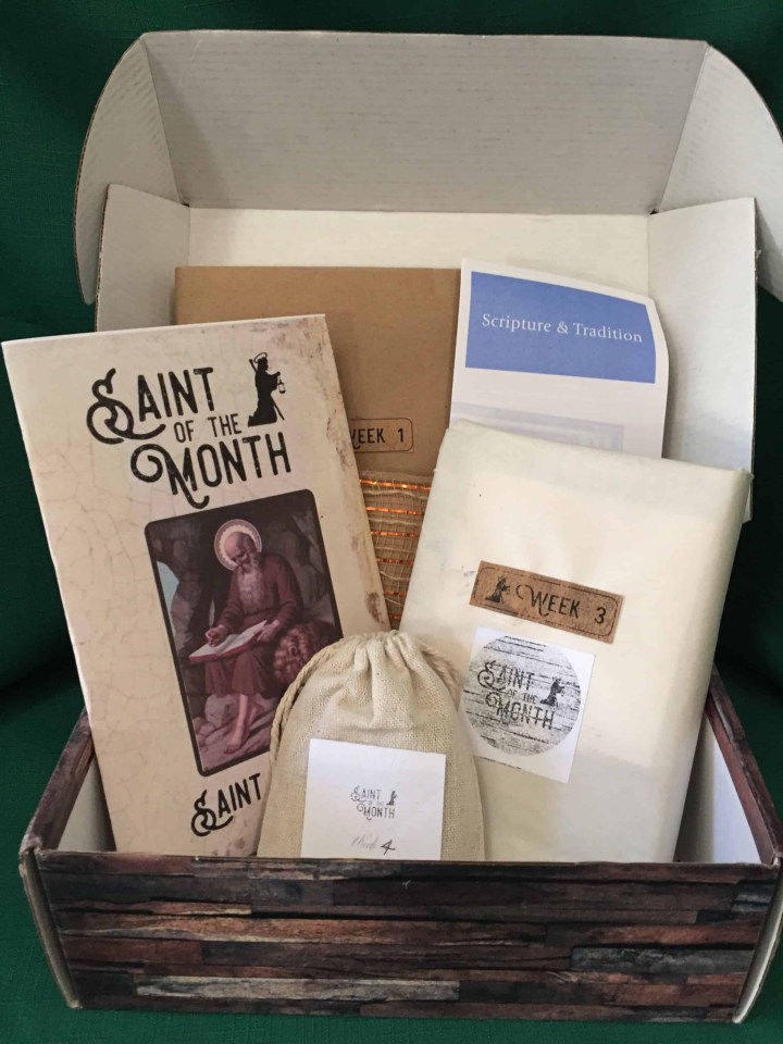 Saint Of The Month March 2018 Subscription Box Review + Coupon - hello ...