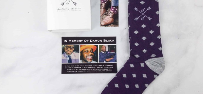 Southern Scholar Men’s Sock Subscription Box Review & Coupon – February 2018