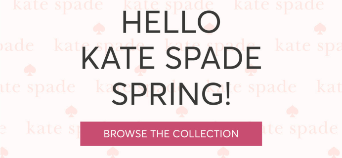 RocksBox Kate Spade Spring 2018 Collection Available Now + Coupon!