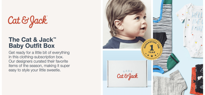 New Subscription Boxes: Target Cat & Jack Baby Outfit Box!