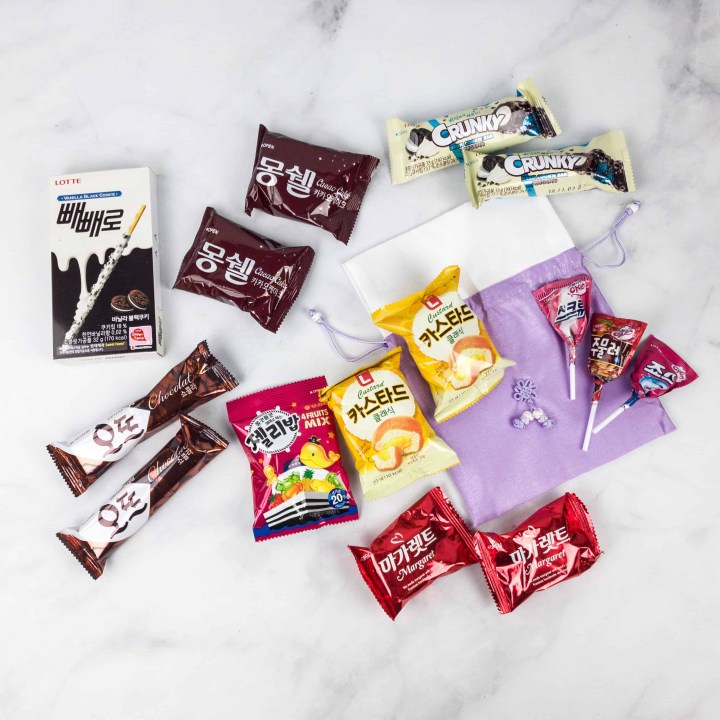 Korean Snack Box March 2018 Subscription Box Review + Coupon Hello Subscription