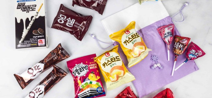 Korean Snack Box March 2018 Subscription Box Review + Coupon