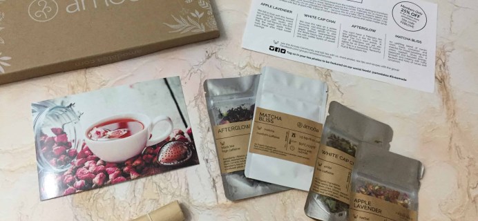 Amoda Tea February 2018 Subscription Box Review + Coupon!
