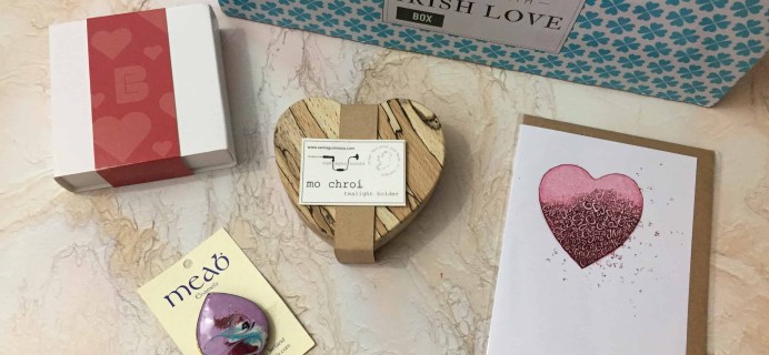 Sealed with Irish Love Box February 2018 Subscription Box Review