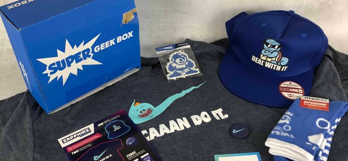 Super Geek Box February 2018 Subscription Box Review & Coupon