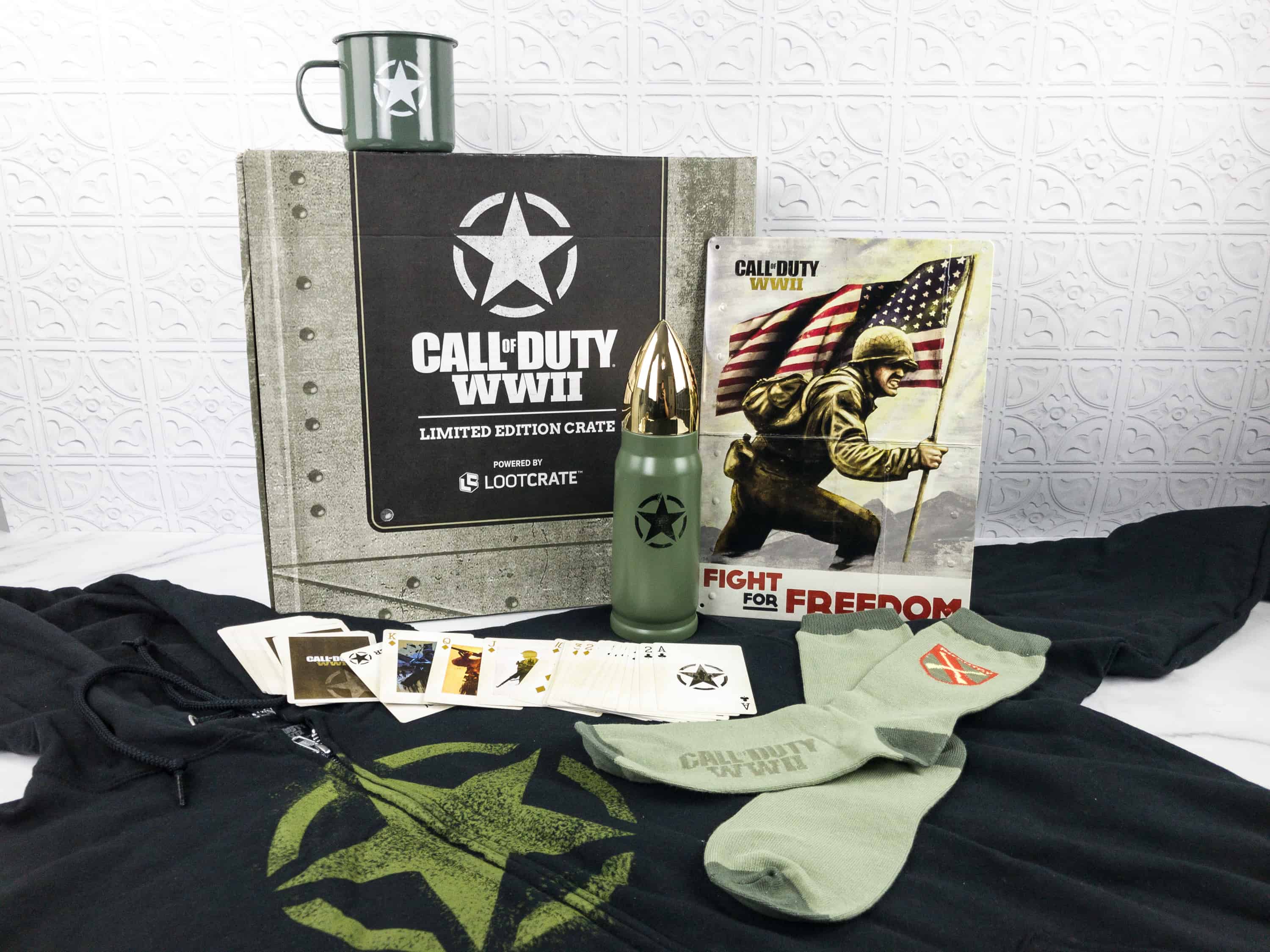 Official Licensed, Call of Duty WWII Box Gift Set, Limited Special Edition