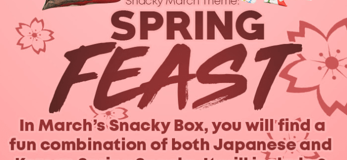 Snacky Box March 2018 Spoiler #1 + Coupon!