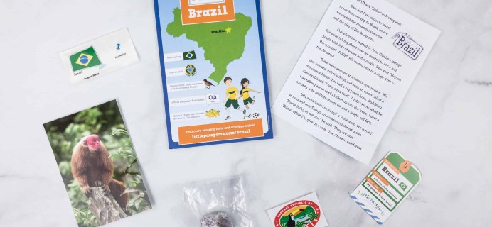 Little Passports World Edition Subscription Box Review + Coupon – BRAZIL