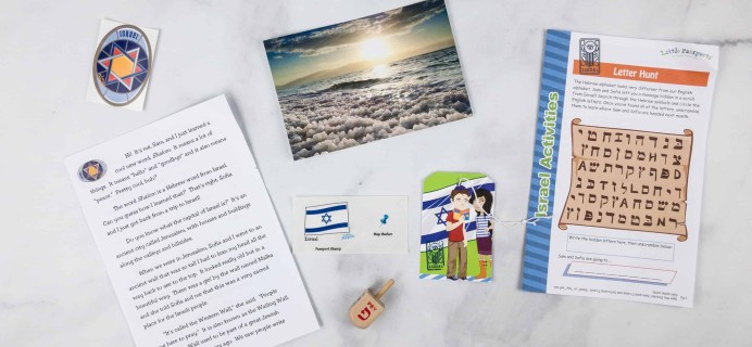 Little Passports World Edition Subscription Box Review + Coupon – ISRAEL