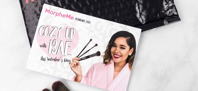 MorpheMe Brush Club February 2018 Subscription Box Review + Free Brush Coupon!