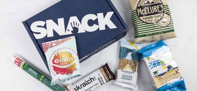 Snack Nation February 2018 Subscription Box Review + Coupon!