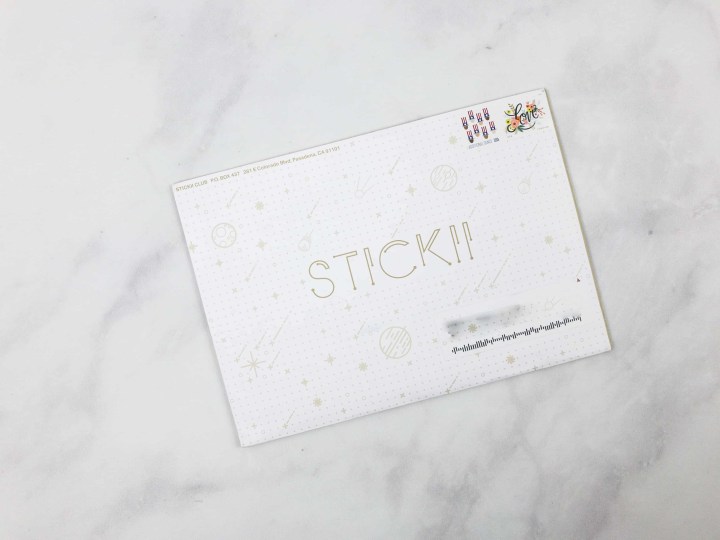 Stickii Club February 2018 Subscription Box Review & Coupon - Retro ...