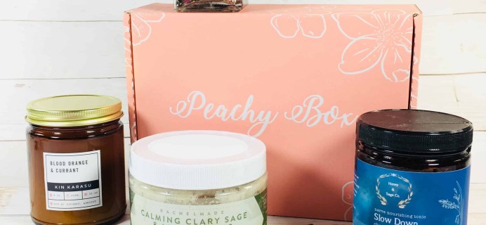 Peachy Box Subscription Box Review + Coupon – March 2018
