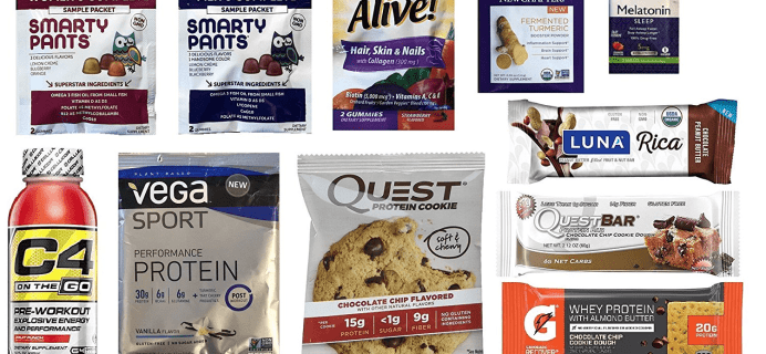 New Amazon Prime FREE After Credit Nutrition & Wellness Sample Box!