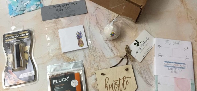 Stay Creative Starter Box Subscription Box Review + Coupon