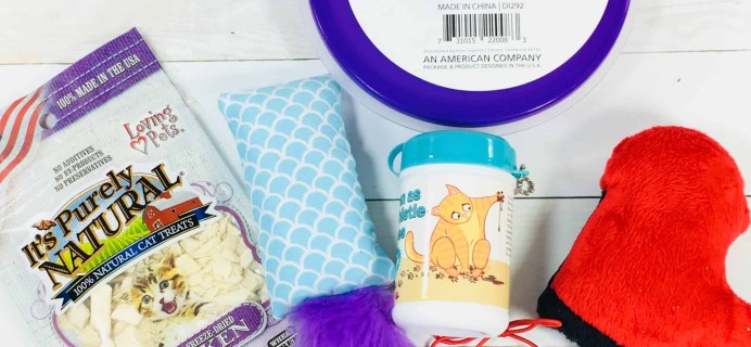 PetGiftBox February 2018 Cat Subscription Box Review + 50% Off Coupon