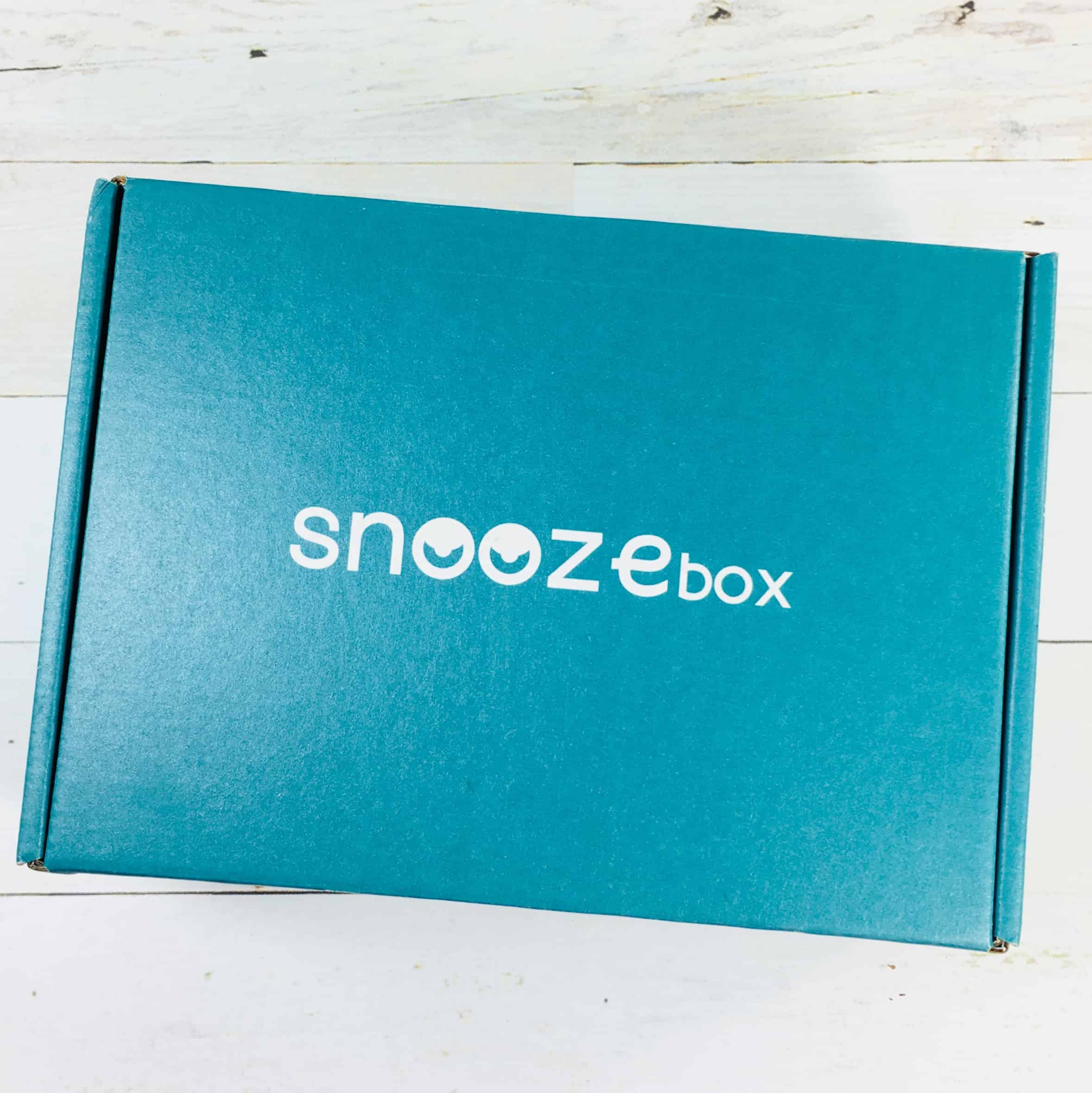 SnoozeBox March 2018 Subscription Box Review - Hello Subscription
