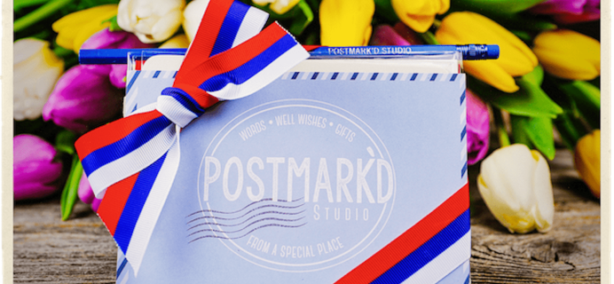 Postmark’d Studio PostBox April 2018 Spoilers #2 + Coupon!