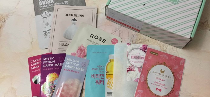 Beauteque Mask Maven February 2018 Subscription Box Review + Coupon