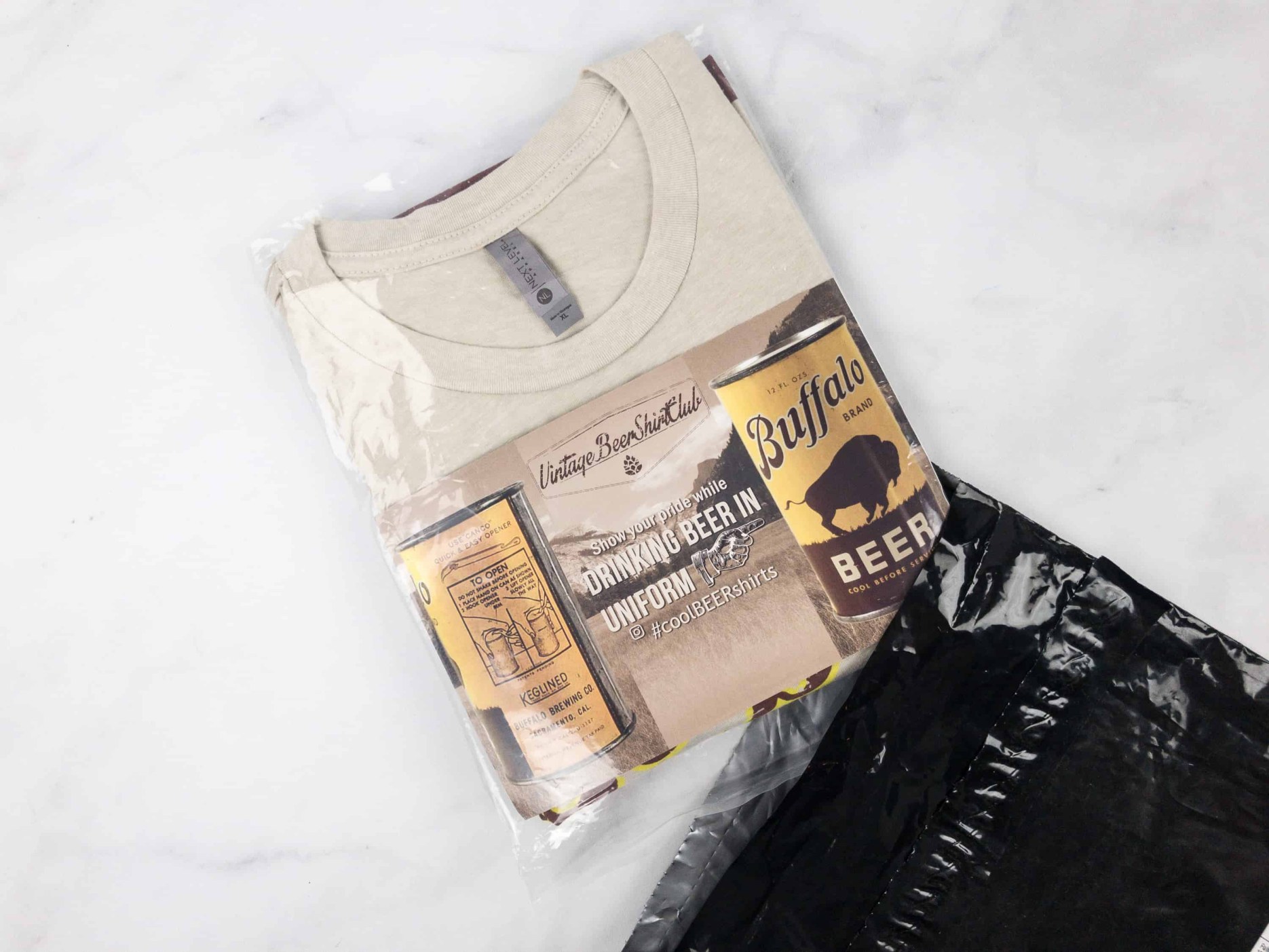 Vintage Beer Shirt Club March 2018 Subscription Box Review + Coupon