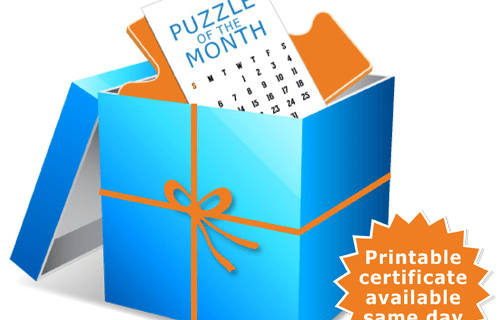 Puzzle Warehouse Puzzle of The Month Club December 2018 Spoiler!
