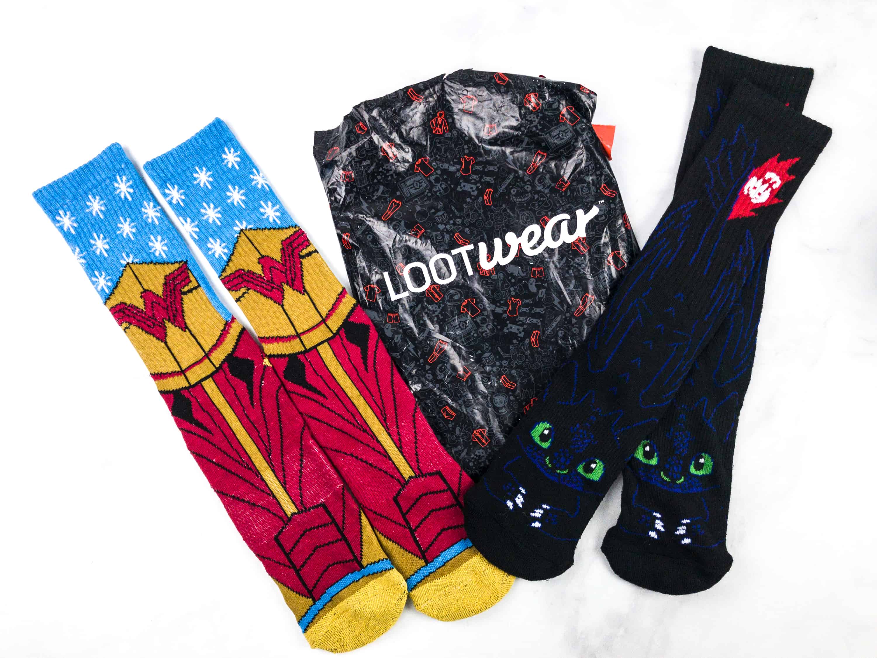Loot Socks by Loot Crate February 2018 Subscription Box Review & Coupon ...
