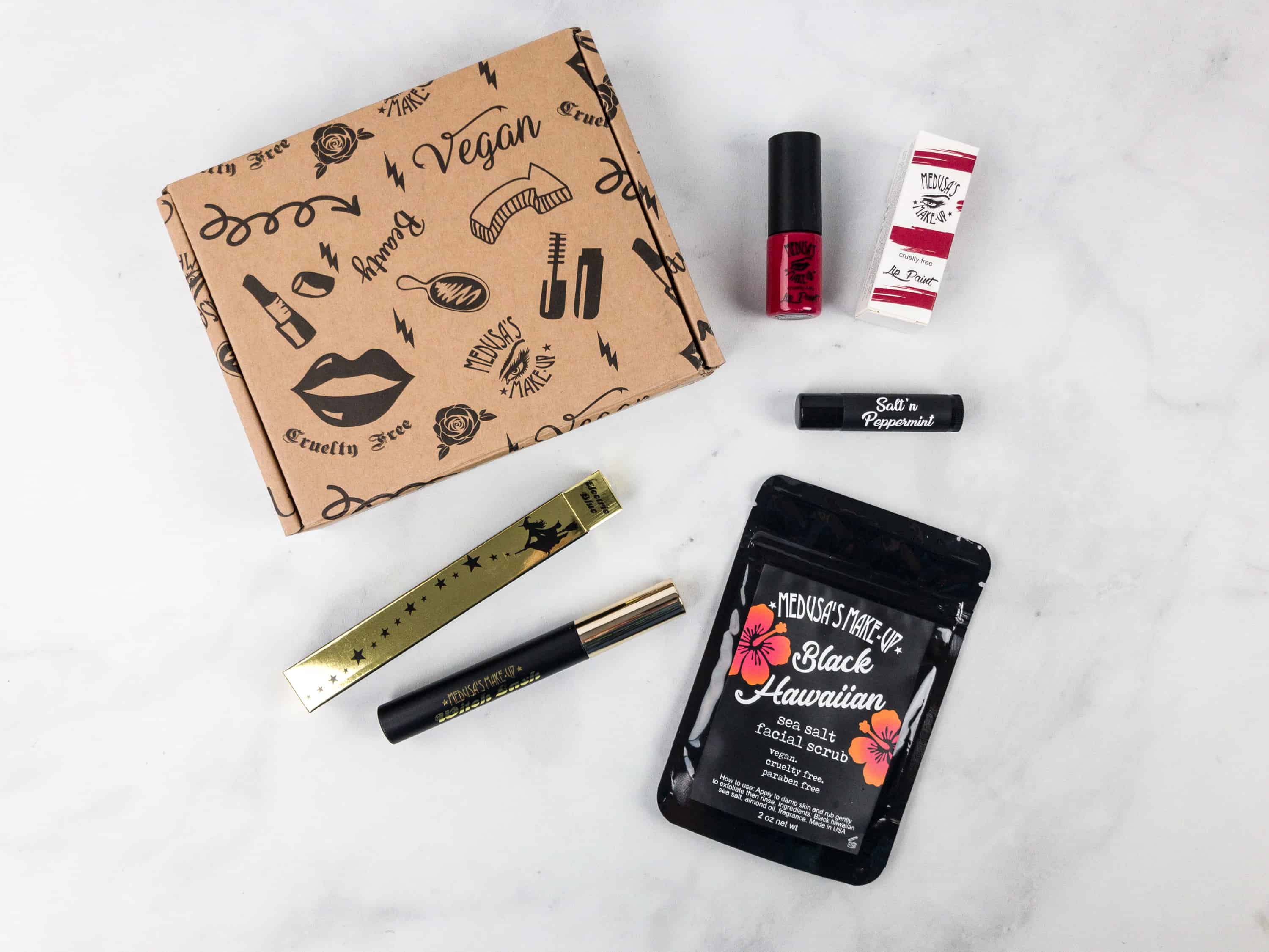 Medusa S Makeup Beauty Box Subscription Box Review March 2018 Hello Subscription