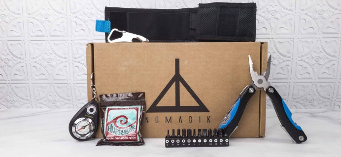 Nomadik February 2018 Subscription Box Review + Coupon