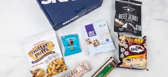 Snack Nation March 2018 Subscription Box Review + Coupon!