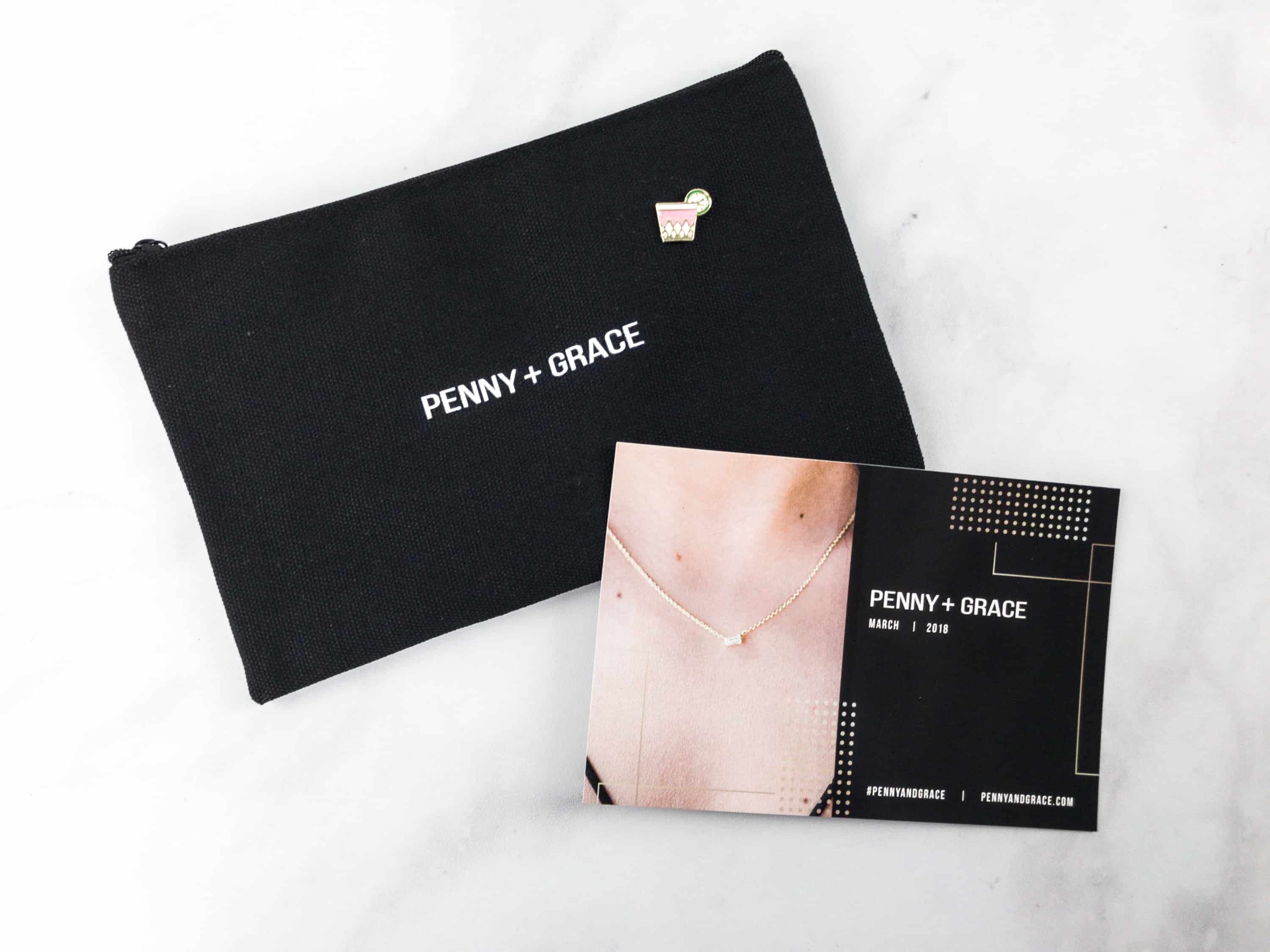 Penny + Grace March 2018 Subscription Box Review & Coupon Hello